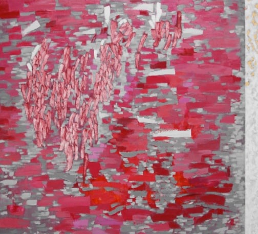 Judith Murray, Altitude, 2014, oil on linen, 50 x 55 inches / 127 x 139.7 cm.