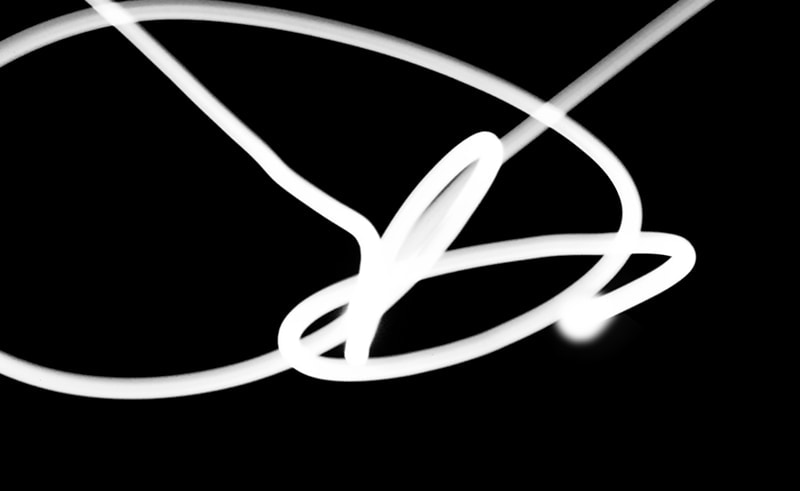 Ghiora Aharoni, Lunar Calligraphy, 2008–present, digital print on fine-art archival paper, Small: 66 x 66 cm (26 x 26 inches) Medium: 101.6 x 101.6 cm (40 x 40 inches) Large: 243.8 x 152.4 cm (96 x 60 inches)