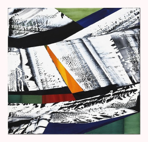 , Ricardo Mazal, Black Mountain MK 9, 2014, Oil on linen, 40 x 42 inches