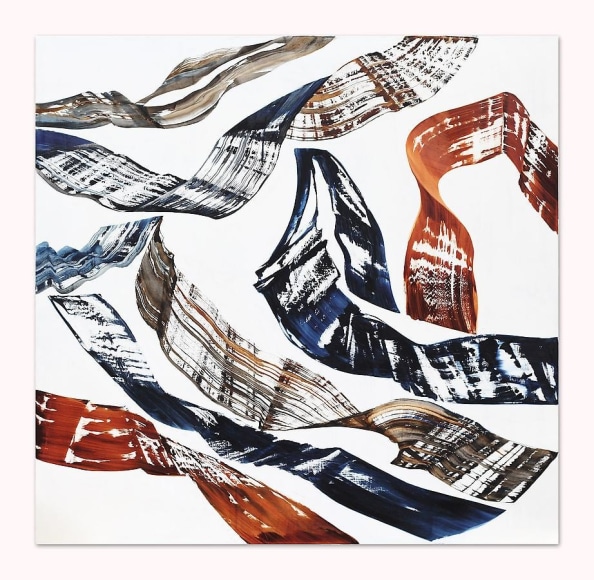 , Ricardo Mazal, Black Mountain PF3, oil on linen, 71 x 71 inches