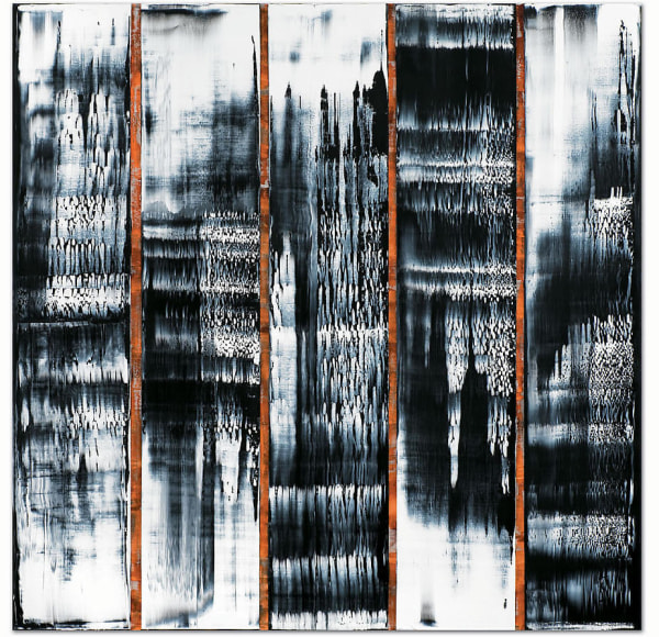 ODENWALD 1152 N. 20, 2008, Oil on linen, 78 x 78&quot;