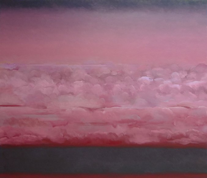 Joan Vennum, Romance, 2010, oil on canvas, 132.1 x 152.4 centimeters (52 x 60 inches)