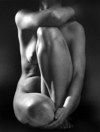 Ruth Bernhard, Classic Torso, 1952, selenium-toned gelatin silver print, 14 x 11  inches. &copy; Ruth Bernhard