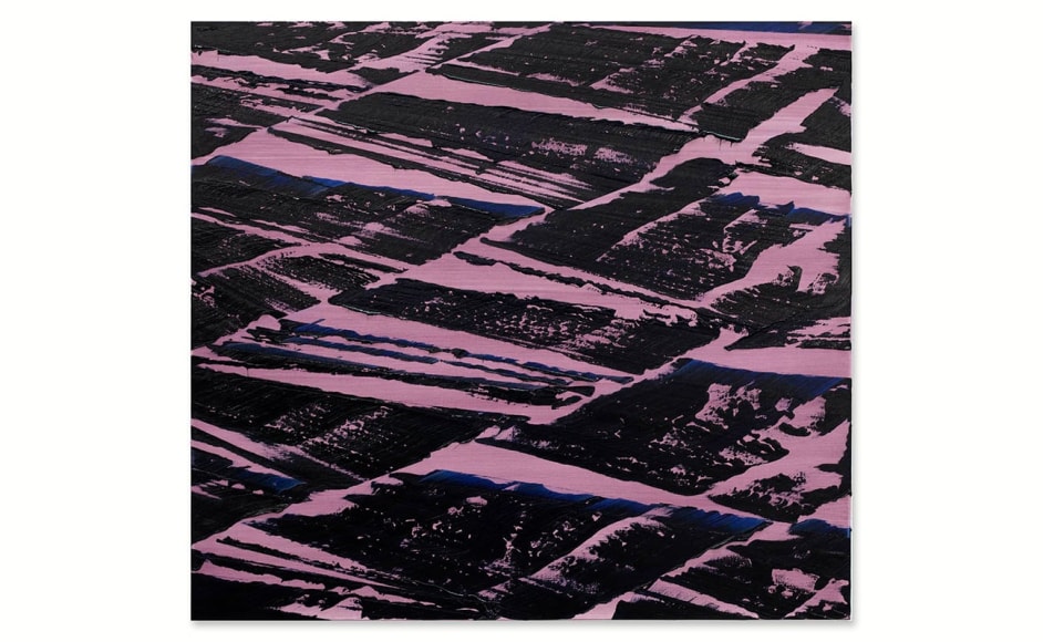 Ricardo Mazal, Full Circle K 7, 2021, oil on linen, 101.6 x 112 cm (40 x 44 inches)