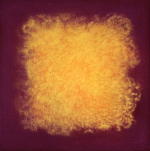Natvar Bhavsar,  AARAKH II , 2003, Pure pigment on canvas, 12 x 12&quot;