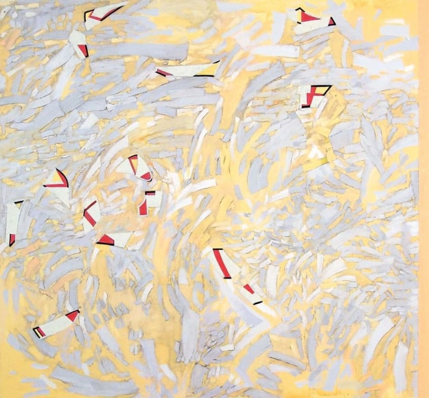 Elevation, 2011, oil on linen, 63 x 68 inches
