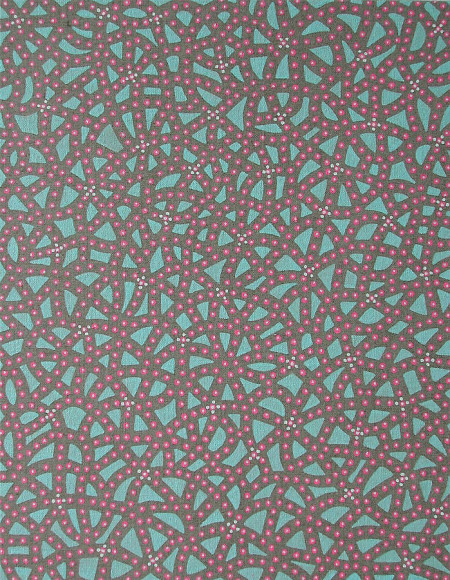 Anil Revri, Fractal XXXV, 2007, mixed media on linen, 14 x 11"