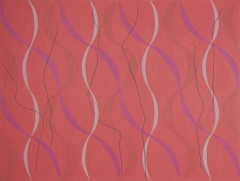 Dance, 2008, acrylic on canvas, 36 x 48 inches