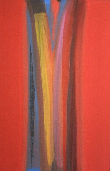 Vittorio Matino, Melogrand, 2004, acrylic on linen, 104 x 65 cm (41 x 25.8 inches)