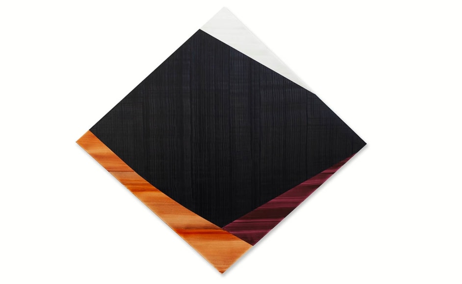 Ricardo Mazal, Diamond 1, 2021, oil on linen, 228.6 x 246.4 cm (90 x 97 inches)