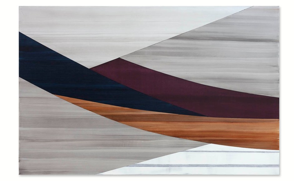 Ricardo Mazal, Full Circle P 19, 2021, oil on linen, 185.4 x 284.5 cm (73 x 112 inches)