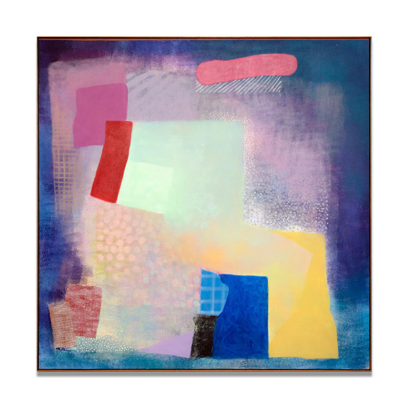 Robert Natkin, Hitchcock Series, 1988, acrylic on canvas, 179.1 x 180.3 cm (70.5 x 71 inches)