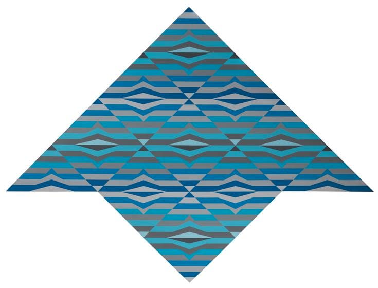 , Anthony Poon, Untitled, c. early 1970s, acrylic on canvas, 87.8  x 116.1 inches/223 x 295 cm.