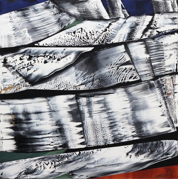 , Ricardo Mazal, Octubre 14.13, 2013, oil on linen, 50 x 50 inches