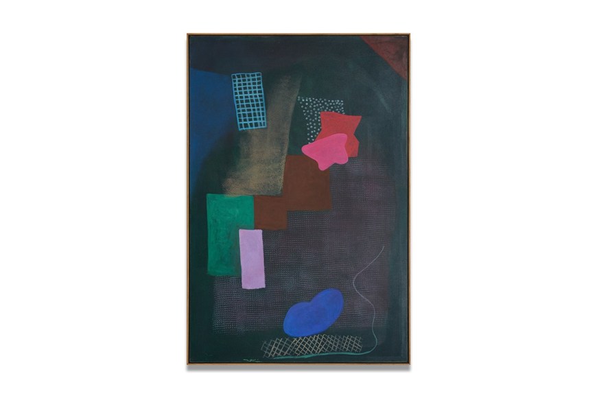 Robert Natkin, Eleven O'Clock at Night, 2004, acrylic on canvas, 152.4 x 101.6 cm (60 x 40 inches)