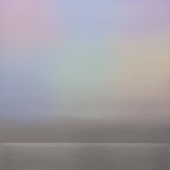 Kuge Sky Flower 4.4.1, 2018, pigment and urethane on aluminum