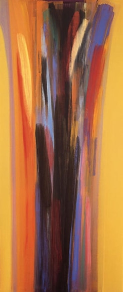 Vittorio Matino,  Southern Gothic , 2006, Acrylic on linen, 84.5 x 35.75"