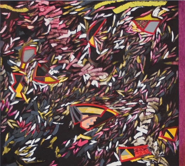 Habitat, 2011, oil on linen, 36 x 40 inches