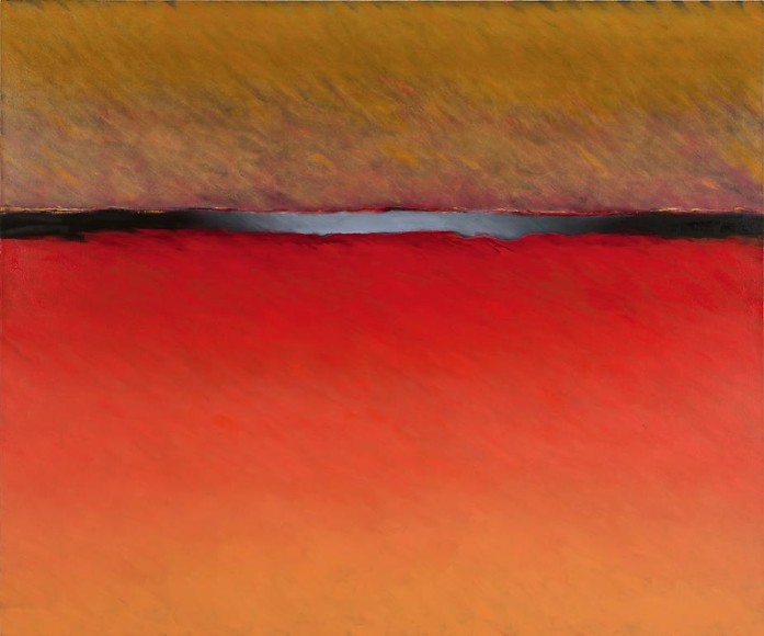 Contact, 2008, Oil on canvas, 60 x 72&quot;