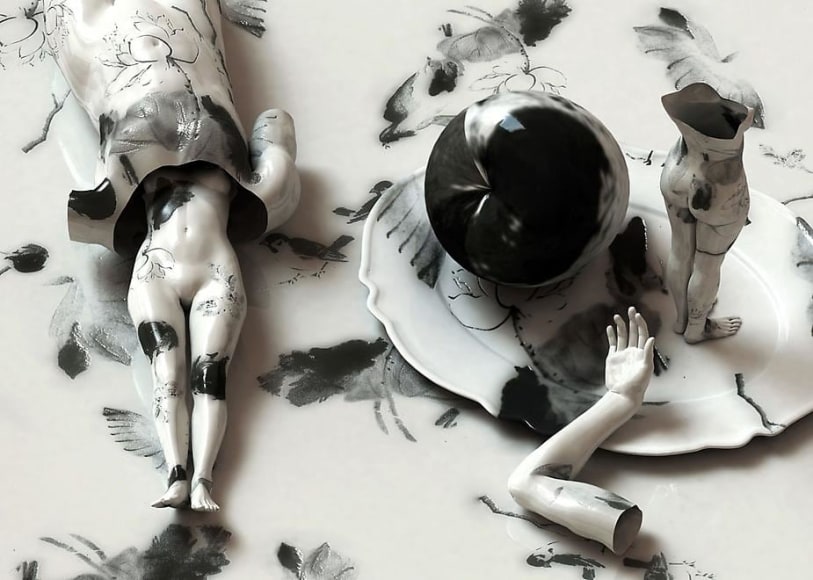 Kim Joon, Adam &amp; Eve, 2011, digital print, 100 x 140 cm (39.5 x 55 inches)