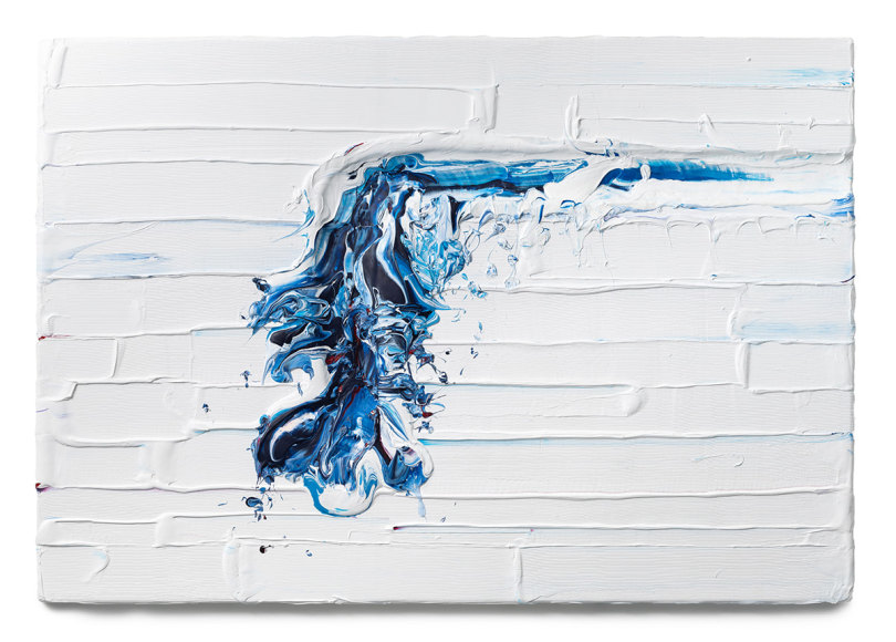 Jane Lee, Where Is Painting #2, 2022, acrylic paint and mixed media on fibreglass, 180 x 260 x 8 cm (71 x 102.4 x 3.1 inches)