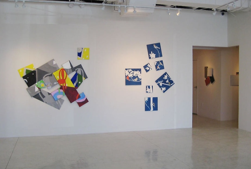 Sundaram Tagore Gallery, Beverly HIlls, Installation Susan Weil  Motion Pictures October, 2008