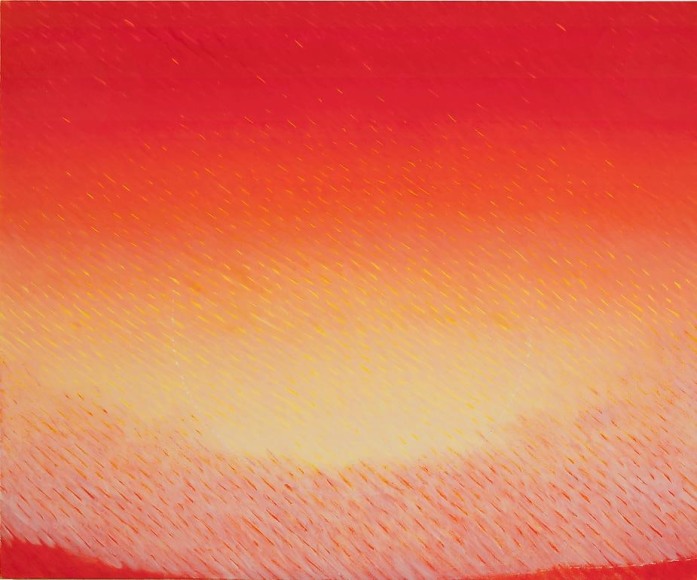 Secret Orbit, 2007-2008, Oil on canvas, 60 x 72&quot;