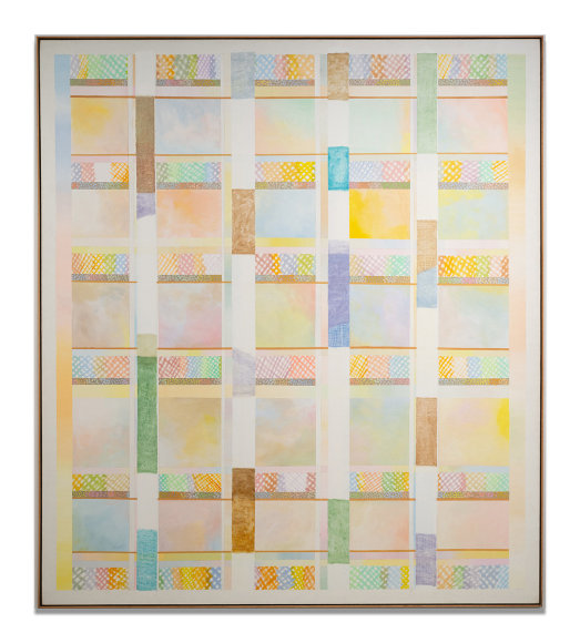 Robert Natkin, Josh, 1970, acrylic on canvas, 221 x 195.6 cm (87 x 77 inches)