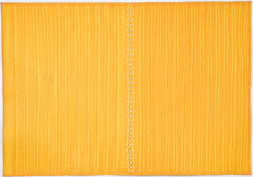 Dissolution IV, 2008, Ink and dye on paper, 27 x 39&quot;