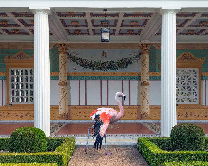Karen Knorr, The Unbearable Lightness of Being, Getty Villa, 2022, colour pigment print on Hahnemühle Fine Art Pearl Paper, 90 x 112.4 cm (44.3 x 35.4 inches)