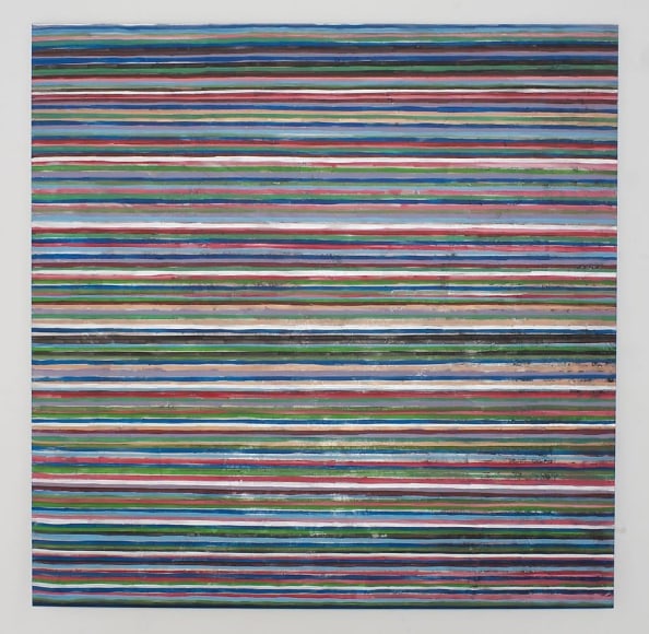 Angkrit Ajchariyasophon, 2011187, 2011, acrylic on canvas, 78.7 x 78.7 inches