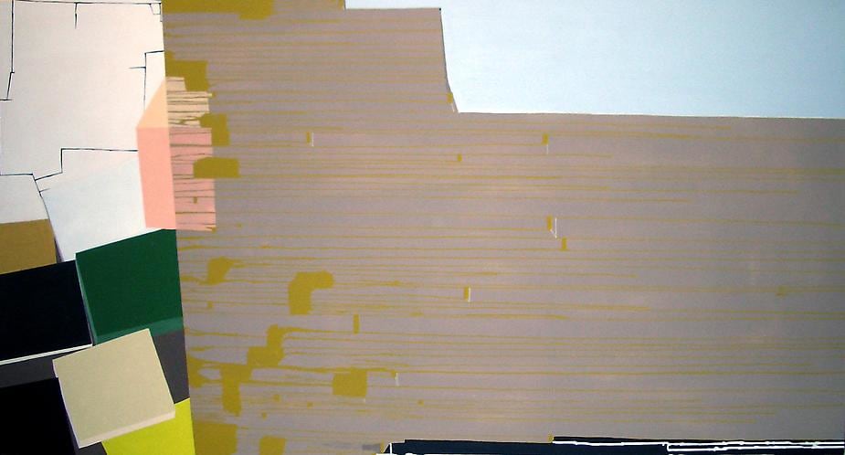 Frances Barth Skelter	2006	Acrylic on canvas	52 x 96&quot;