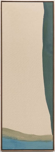 Helen Frankenthaler, Race Point, 1969, oil on canvas, 54.5 x 19 inches 