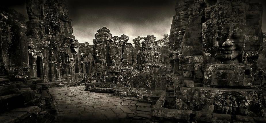 Bayon Terrace Archival pigment print