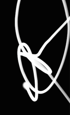 Lunar Calligraphy (Heavens/Mother), 2010, digital print on fine art archival paper, 80 x 59 inches/203.2 x 149.9 cm (framed)