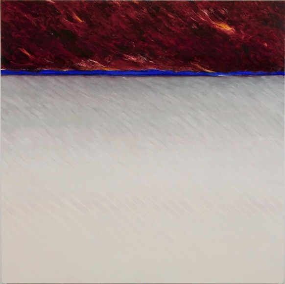 Crossing, 2007, Oil on canvas, 60 x 60&quot;