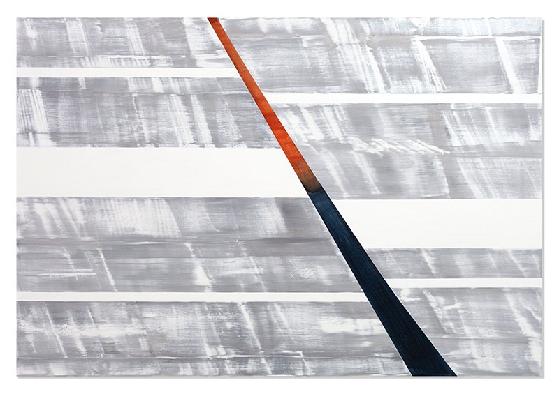 Ricardo Mazal, SP Text 1, 2019, oil on linen, 195.6 x 287 cm (77 x 113 inches)