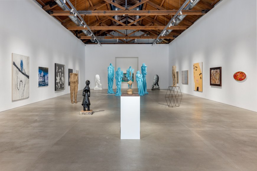 Installation view of Apparitions, GRAY Chicago.