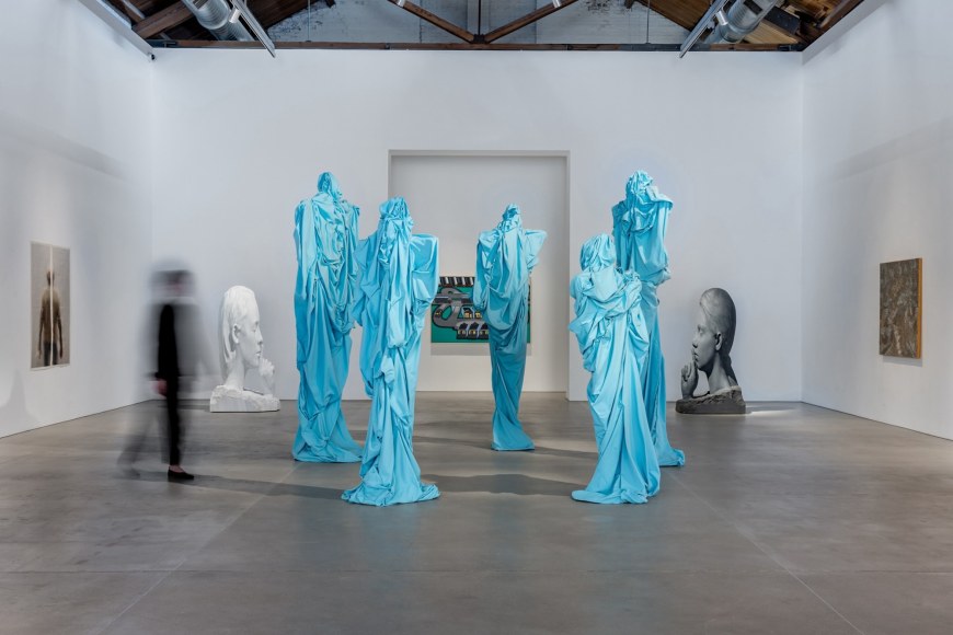 Installation view of Apparitions, GRAY Chicago.