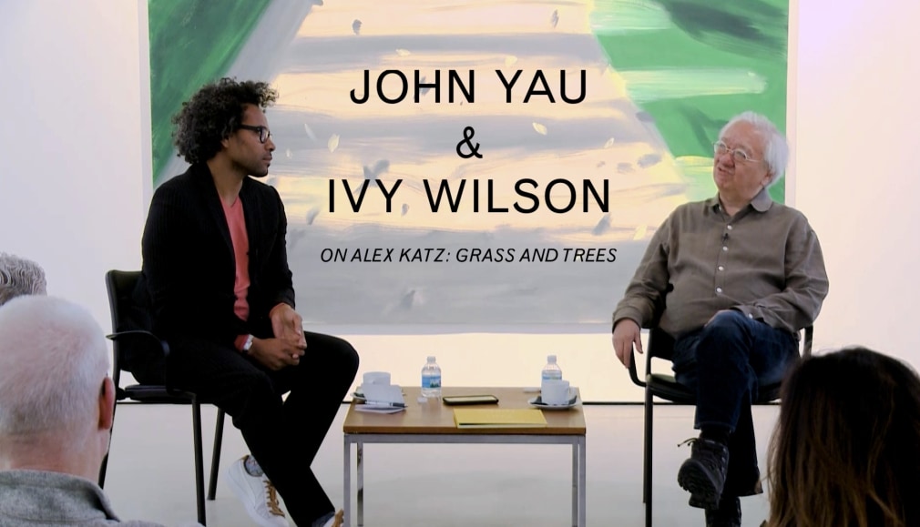 GALLERY TALK WITH JOHN YAU AND IVY WILSON