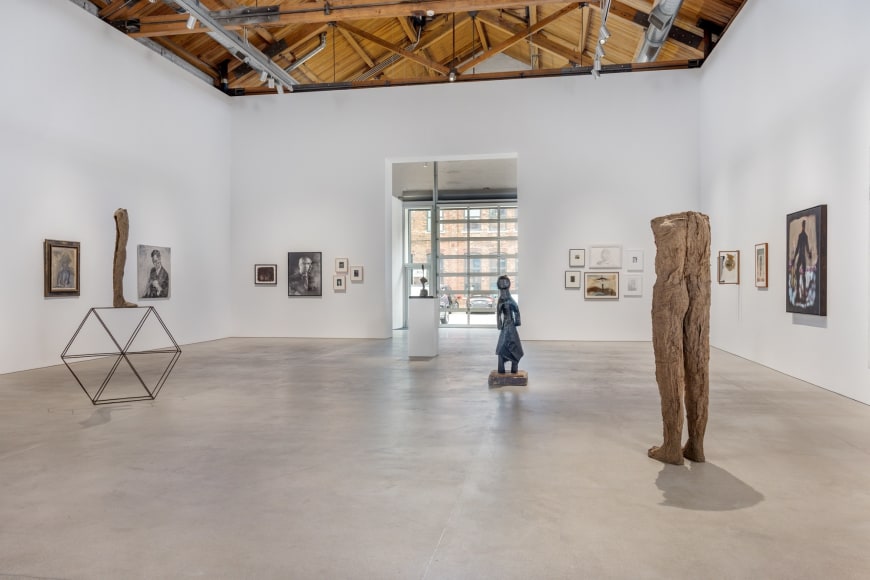 Installation view of Apparitions, GRAY Chicago.