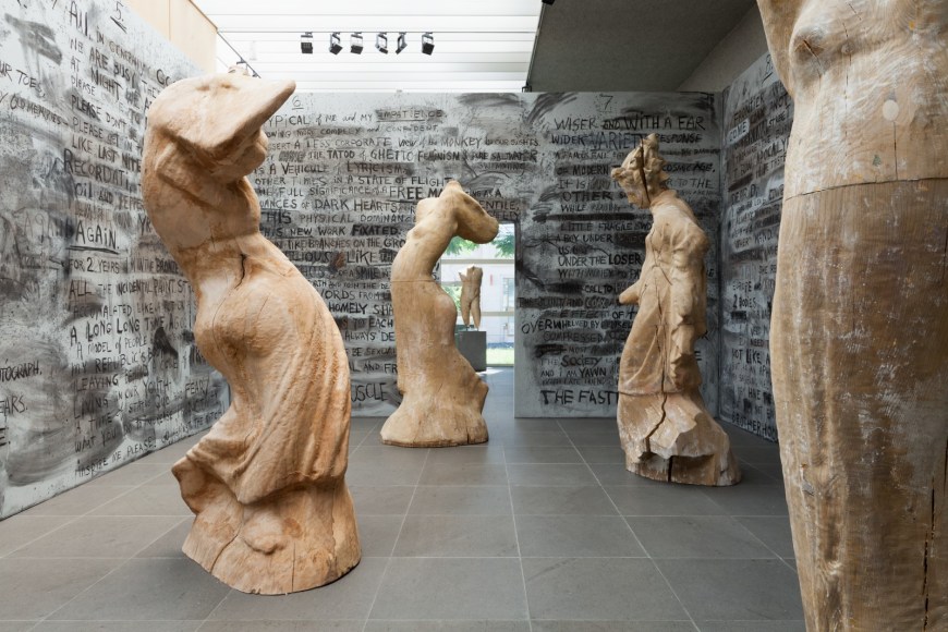 jim dine antikenmuseum installation 2016 muscle and salt