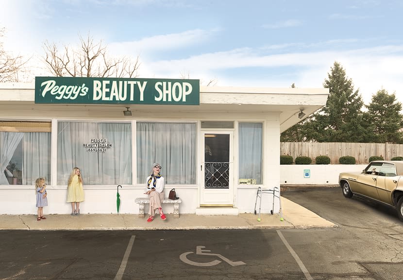 Peggy's Beauty Shop, 2015, Archival Pigment Print