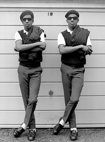 Rude Boys, Chuka and Dubem, London, 1981, 20 x 16&nbsp;inches - Archival Pigment Print - Edition of 50