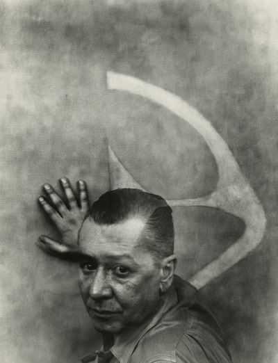 William Baziotes, 1959, Silver Gelatin Photograph Mounted to Board