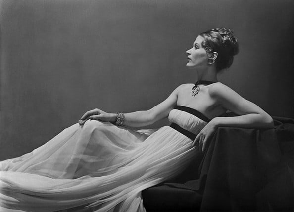 Fashion by Vionnet, Lisa Fonssagrives-Penn, Paris, 1938, 16 x 20 Platinum Palladium on 20 x 24 Paper, Ed. 27
