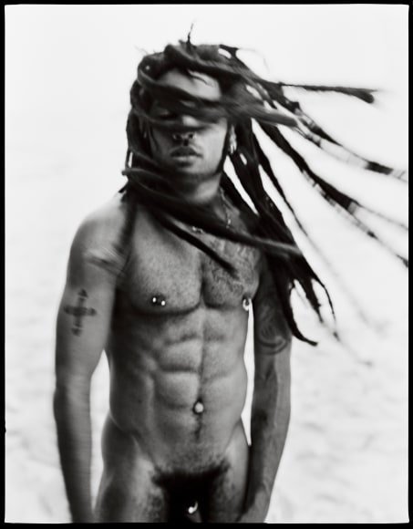 Lenny Kravitz, Nassau, Bahamas,&nbsp;1998, 20 x 16 inches, Silver Gelatin Photograph, Ed. of 25