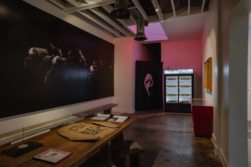 Robert LeBlanc: Tin Lizards, on display at Carhartt WIP 