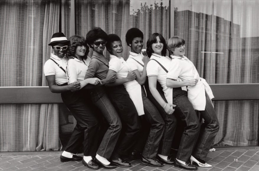 Ska girls, Coventry, 1980, Archival Pigment Print