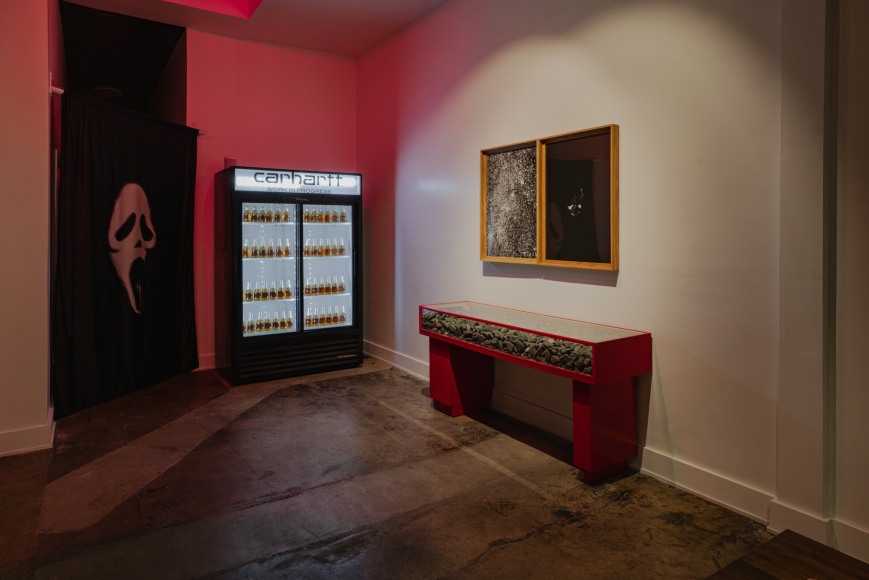 Robert LeBlanc: Tin Lizards, on display at Carhartt WIP 